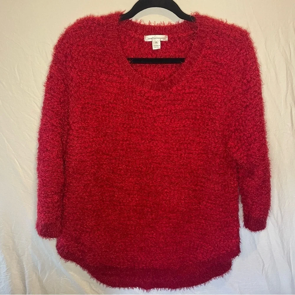 JohnPaulRichard XXL Women’s Red Sweater